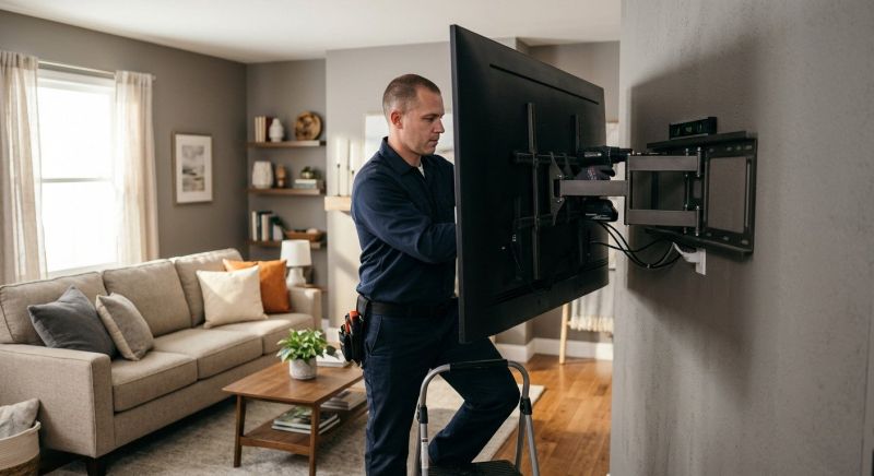 Bedroom Tv Mounting in Denver County, CO