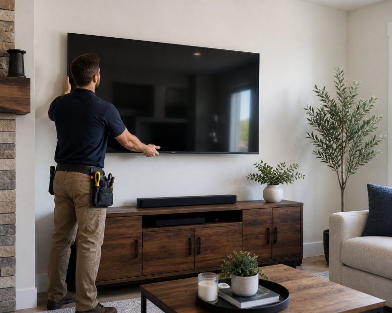 Flatscreen Tv Mounting in Denver, CO