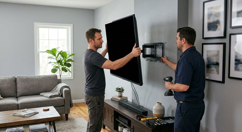 Television Hanging Service in Kansas City, KS